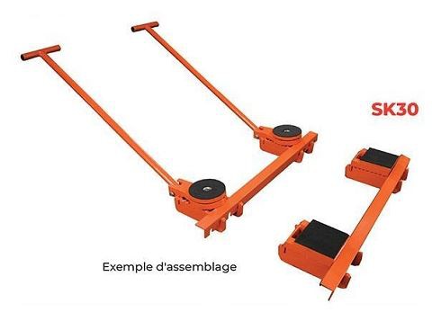 heavy duty machine skates(001)