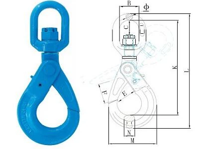 swivel rigging hook swivel rigging hook